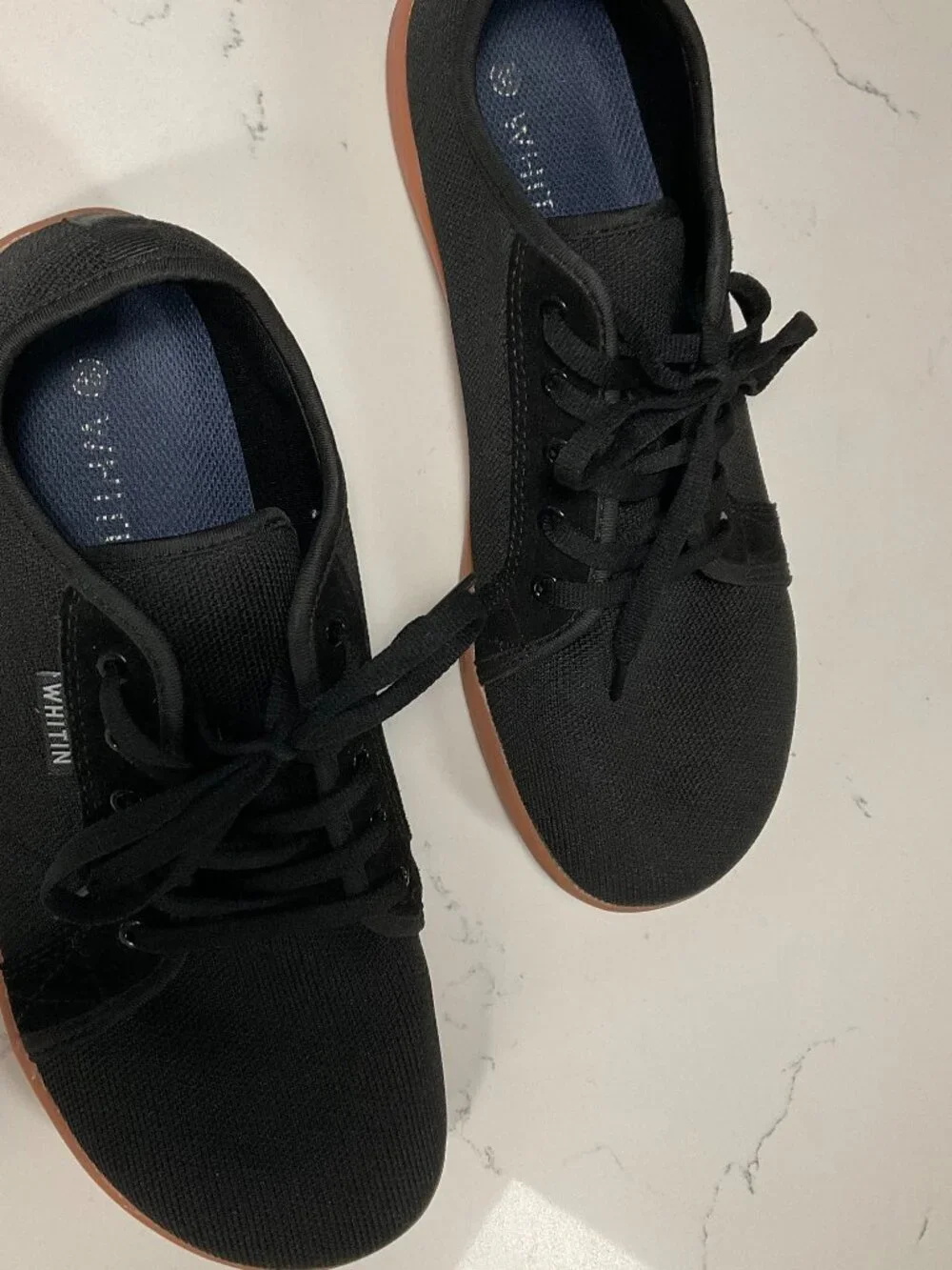 WHITIN Men's Wide Barefoot Sneakers for Optimal Relaxation Size 12W